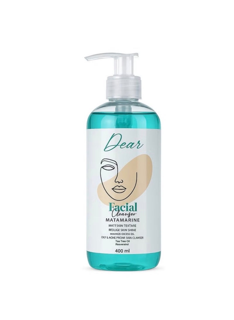 Facial Cleanser For Oily & Acne Prone Skin 400ML